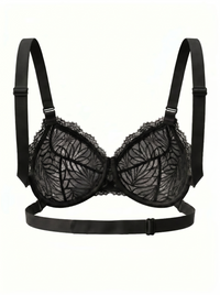 Black Infini Bra — everyday backless bra for D+ cups — Rimoné Paris