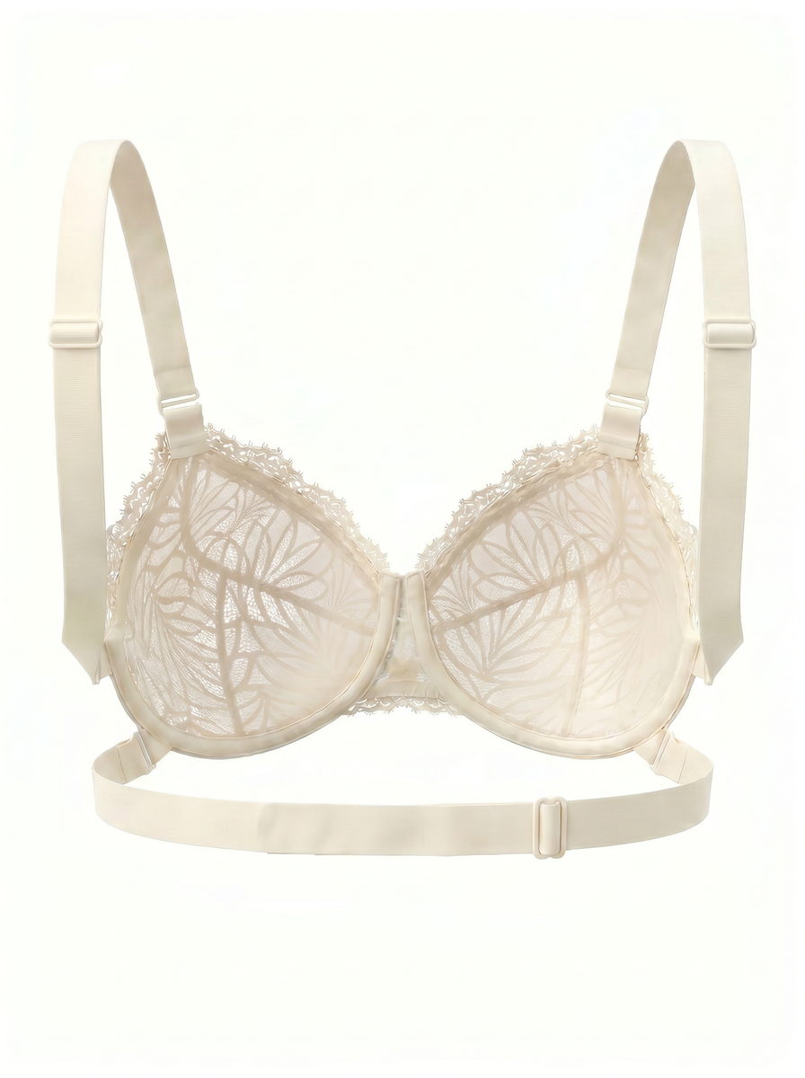 White Infini Bra — everyday backless bra for D+ cups — Rimoné Paris
