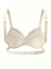 White Infini Bra — everyday backless bra for D+ cups — Rimoné Paris
