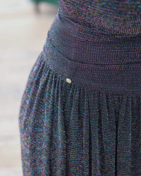 Convertible Dress worn strapless — 3-way reversible design — Rimoné Paris